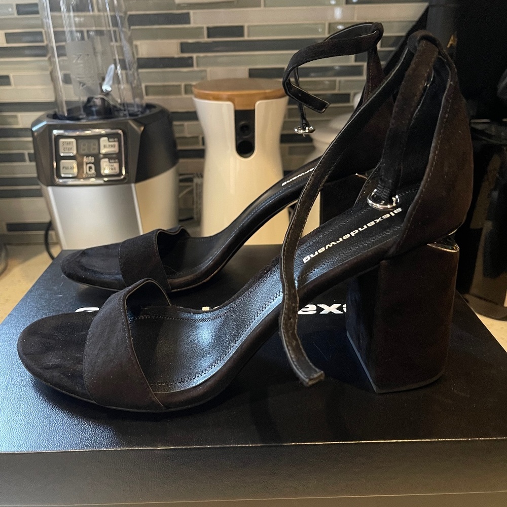 Alexander Wang Abby Suede Sandals